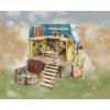Playmobil 71007 centre de soins pour animaux, wiltopia, matériaux recyclés ou biosourcés, dès 4 ans