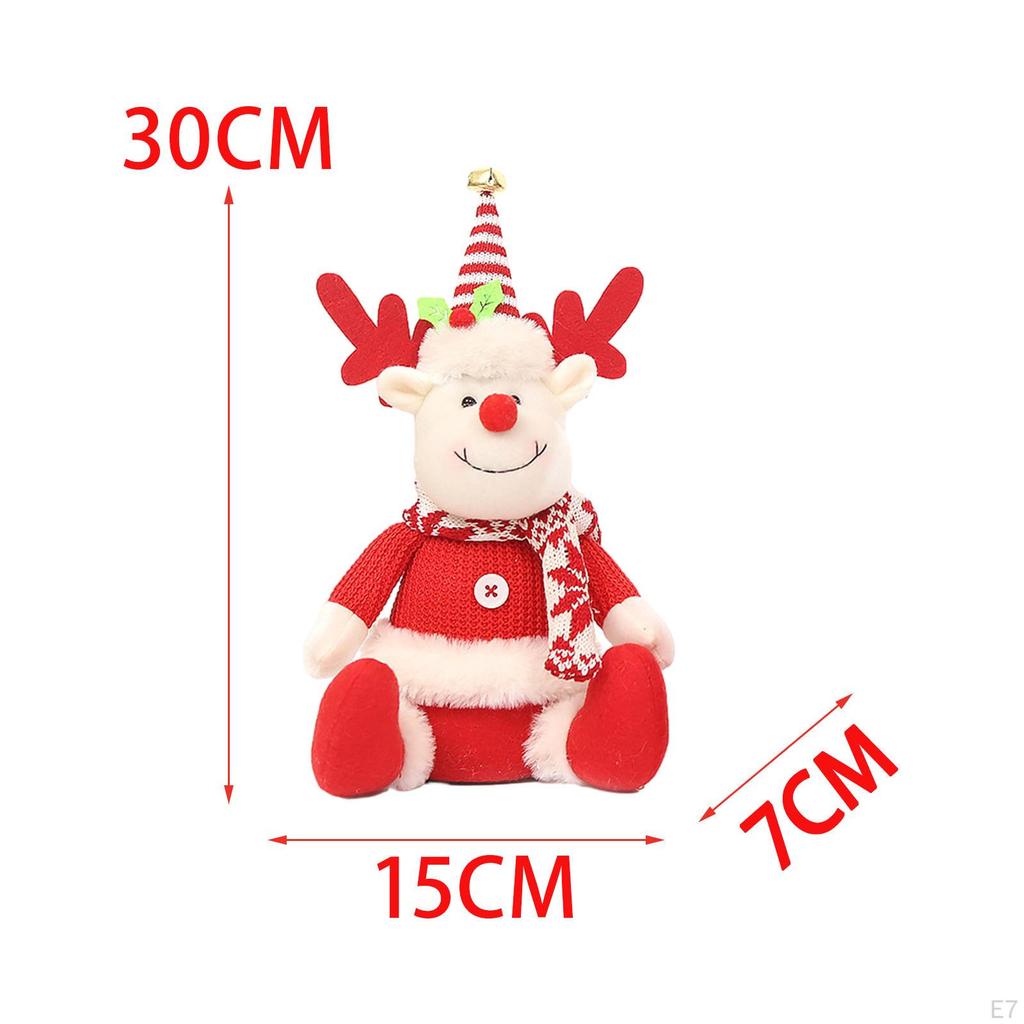 Weihnachtspuppen, Sitzende Stofftiere für Erwachsene, Heim-Geburtstagsgeschenke