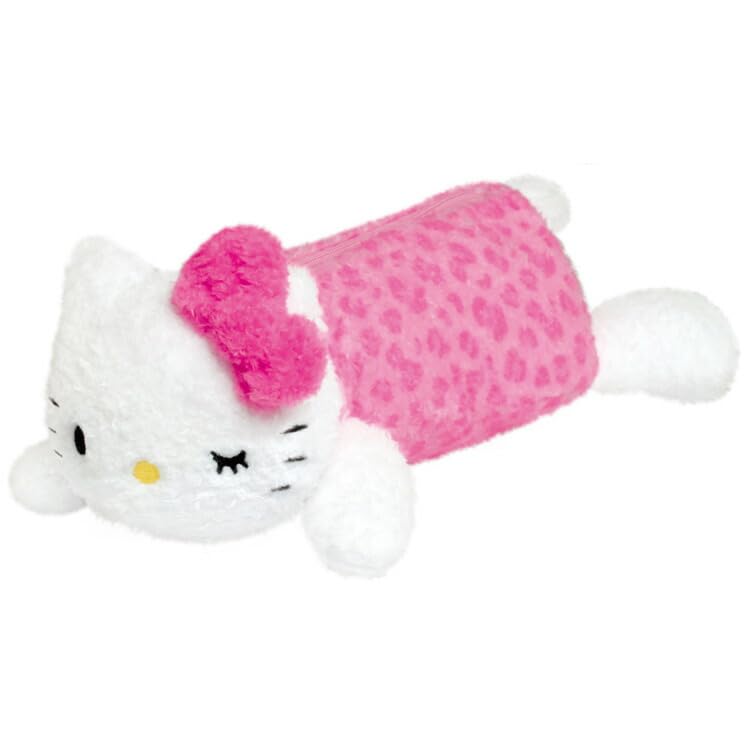 Hello Kitty Soft Pen Print Sanrio [Pen Case] Pouch/Leopard