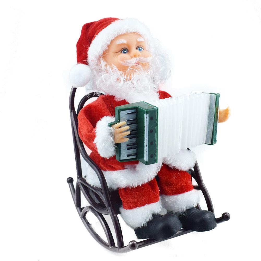 Classic Santa Claus Climbing Rope with Beads - Christmas Decoration Toy