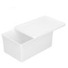 Plastic Desktop Storage Box Multifunction Dustproof Storage Box with Lid for Home DesktopS
