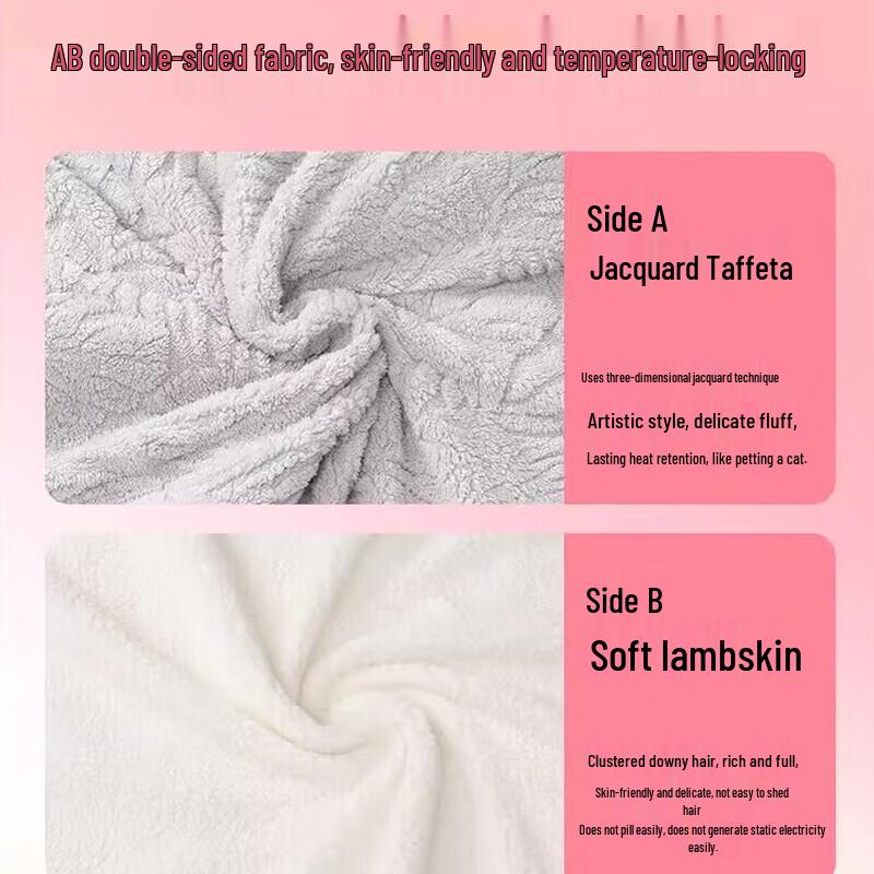 Rainbow Winter Electric Blanket