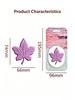 Maple Leaf Car Air Freshener EVA Hanging Vent Clip Car Fragrance