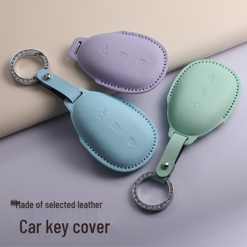 2024 Changan Qiyuan A07 Key Case - Blue Protective Shell for High Appearance Models from 2023 Onwards