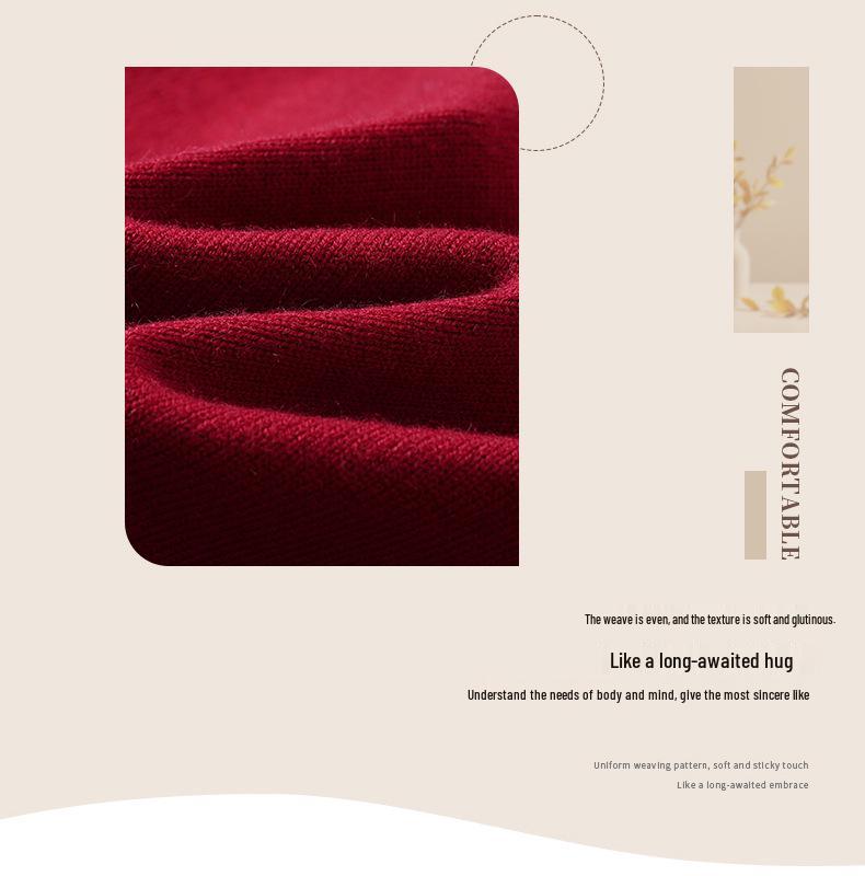 Mom's 2025 Autumn/Winter Knitted Cardigan with Embroidery for Middle-Aged and Elderly Women