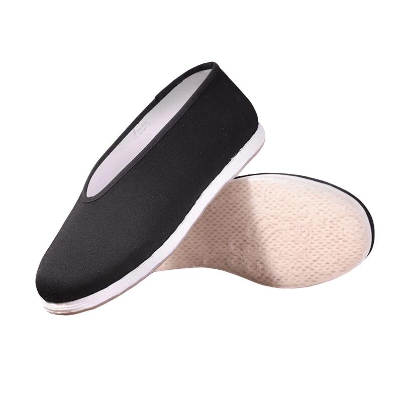 Lao Mei Hua Handmade Beijing Cloth Shoes 40 чёрный