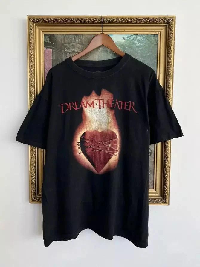 Dream Theater European Tour Faded T-shirt 100% Cotton Shirt WA122 XS