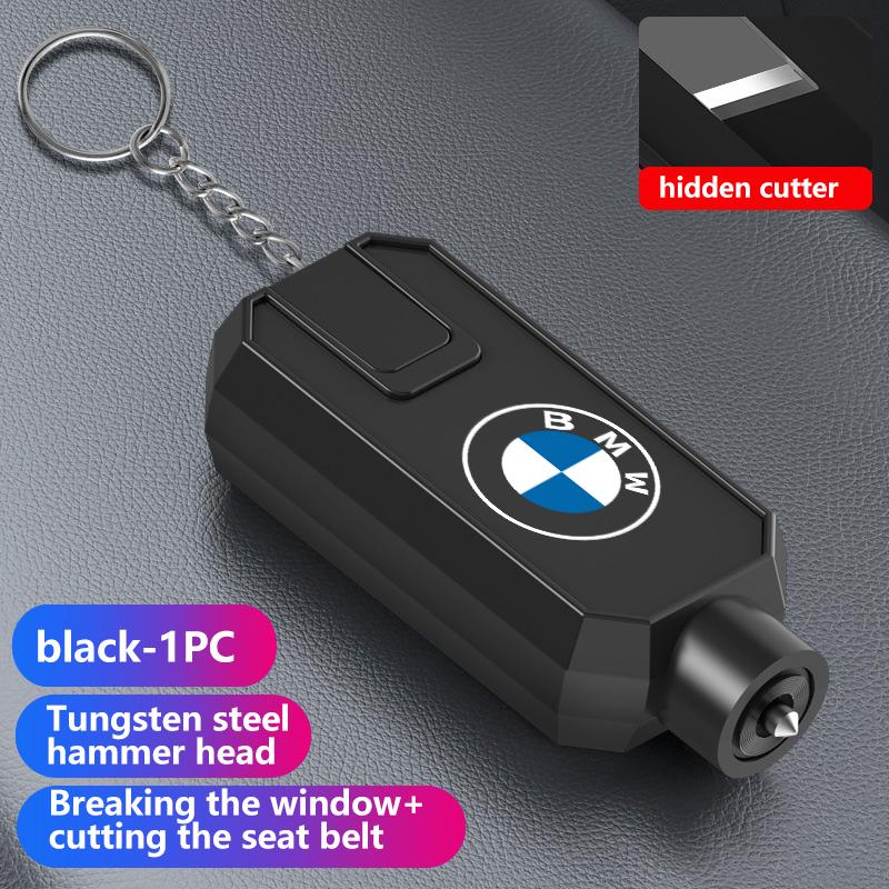 Car Safety Hammer Emergency Glass Window Break Seat Belt Cutter For BMW Performance M E87 E30 E46 E28 F35 G20 E93 F20 X3 X