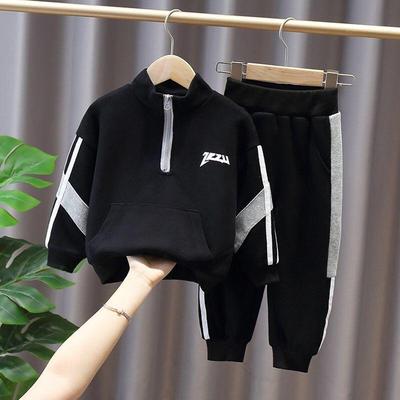 Completo Sportivo Primavera e Autunno per Ragazzi Felpa Larga + Pantaloni della Tuta Set Due Pezzi