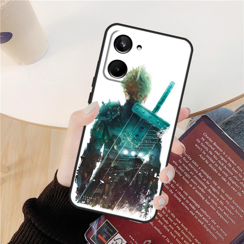 Final Fantasy Case For Realme 14 12 10 11 13 Pro Plus GT 6 6T 5 GT7 Pro C61 C55 C51 C21Y C25S C67 C75 C53