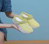 2024 New Breathable Women's Slippers Soft Sole Casual Beach Shoes Breathable Lazy Half Drag Women's Shoes