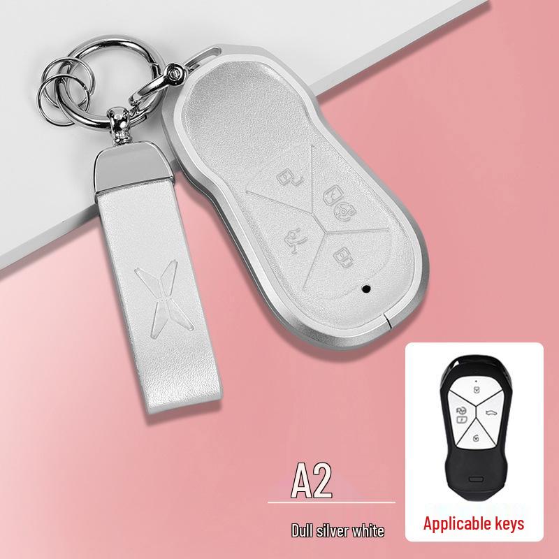 Compatible with XPeng P7i, G6, G9, P5, G3i Key Case - Premium Protective Shell with Buckle.