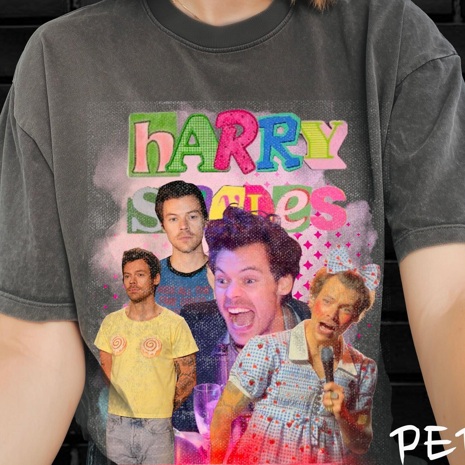 Harry Style Funny Tee, Harry Style Merch, Harry Style Merch, Merch 2026 Harry Style, Harry Style Fan Gift, Vintage Oversized Shirt M