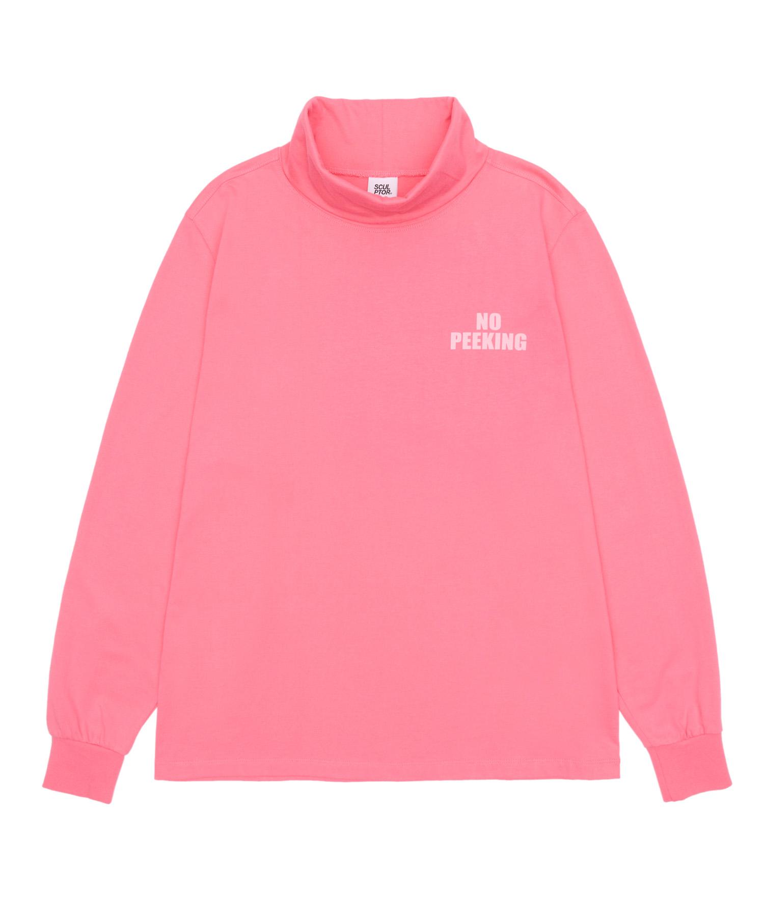 Sculpter No Peeking Turtleneck Pink Pink/M