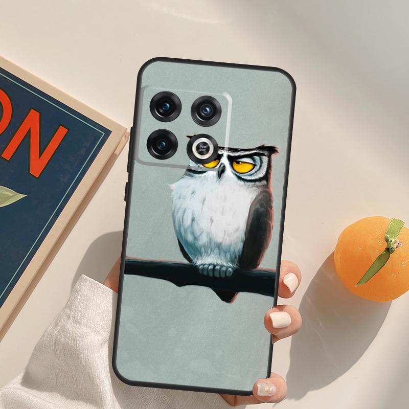 Cute Owl Cartoon Case For OnePlus 15 13 12 11 13R 12R 10T 8T 13T OnePlus Nord 5 CE 3 2 4 Lite N20 N30 Cover