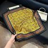 New versatile fashion silk small square scarf professional scarf silk scarf spring and summer matching scarf temperament simple silk scarf