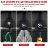 Car Seat Back Hook Retractable Headrest Hanger Car Storage Accessories For BMW 50th kith X5 X6 G05 G06 F15 F16 E70 E71 E53 E72
