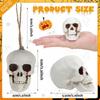 Dripping Skeleton Ornament With Halloween Ornament For Dining Room Porch Theme