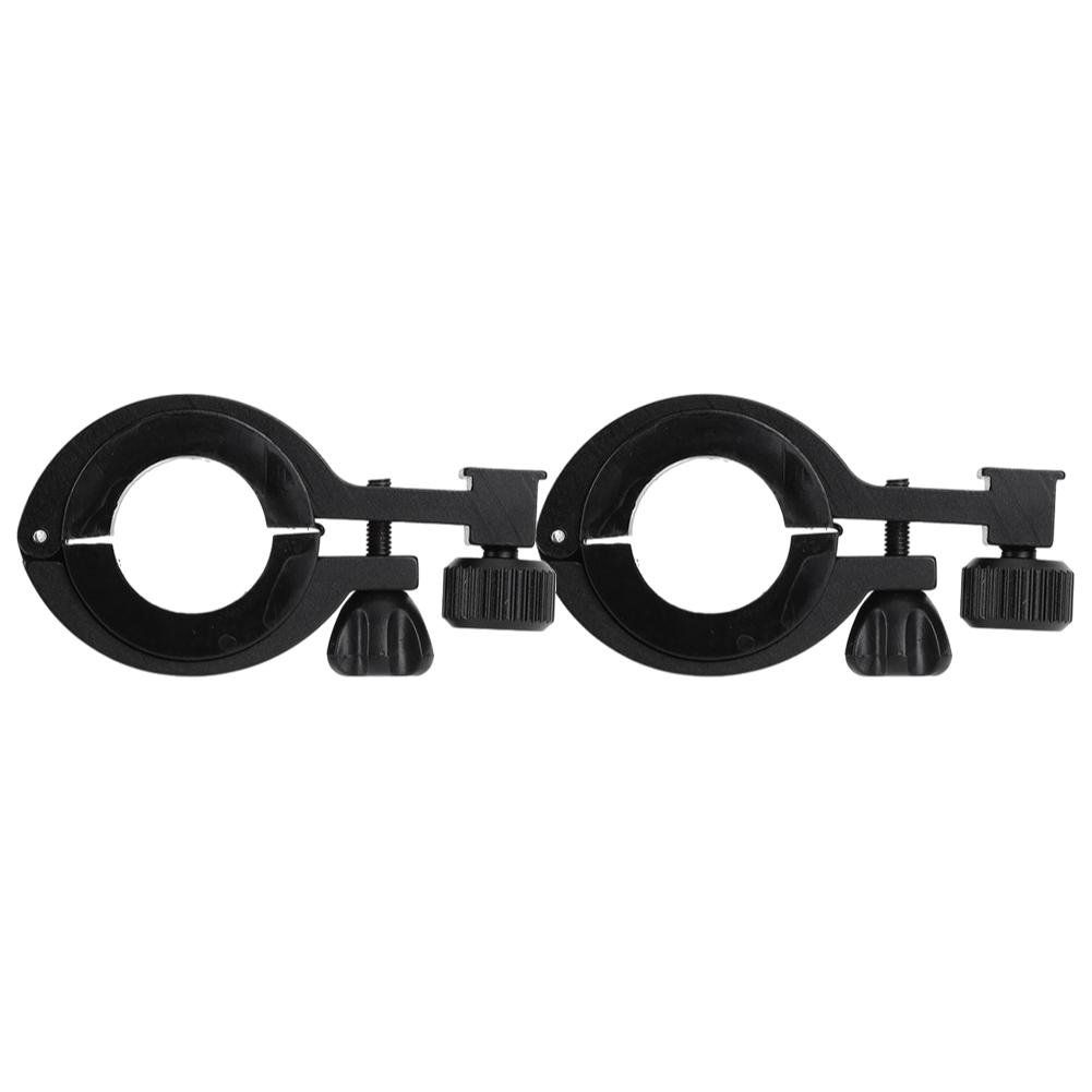 Cycling Lamp Base Aluminum Alloy Bike Lamp Support Rack Lightweight Bicycle Light Mounting Bracket Portable Bicycle Accessories