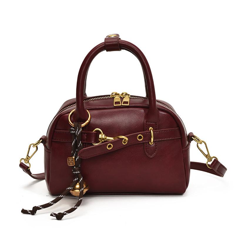 Chic Urban Simple Design Pu Leather Small Square Tote Bag For Everyday Use