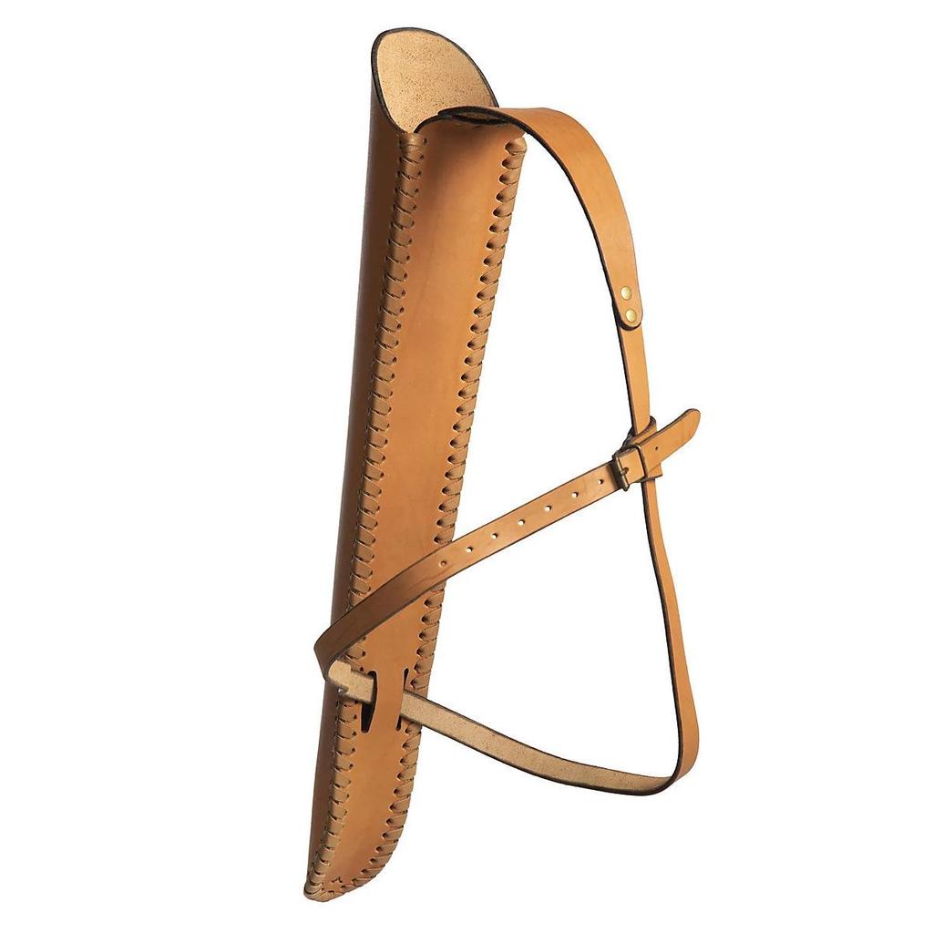 Medieval Renaissance Leather Quiver Shoulder Strap for Cosplay or Halloween