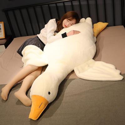 Adorable Giant White Goose Plush Sleeping Pillow: Perfect Gift for Women