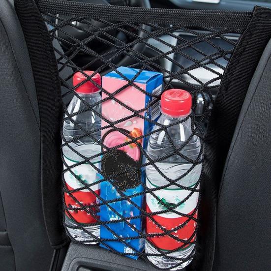 Pet Car Barrier Safety Protective Mesh Netting Storage Bag Dog