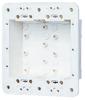 Cosmo Series Wide 21 Recessed Dustproof Waterproof Cover 2-Gang Round WV2482