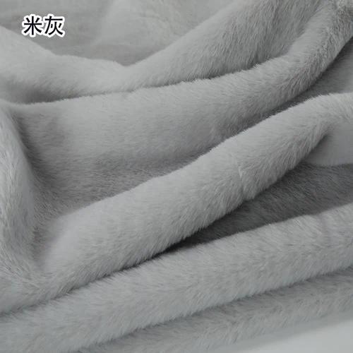 50x50cm 8mm Lila Imitation Otter Kaninchenfell Kurzer Plüschstoff Herstellen DIY Plüschtiere Stoff-Display-Hintergrund Schal Kissen