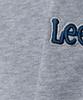 LEE Small Twitch Logo Short Sleeve Sweatshirt Gray