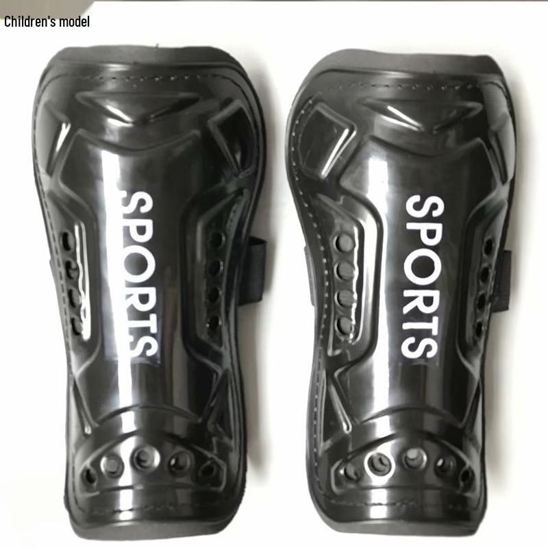 Lightweight Football Strap-On Shin Guards for Kids & Adults
