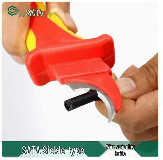 SATA VDE Insulated Cable Stripping Knife (Models 93470, 93471, 93472)