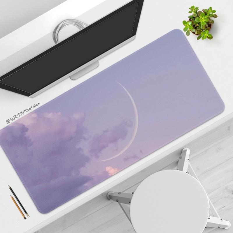 Pink Mouse Pad HD Printing Large Seaming Waterproof Mouse Pad Antislip Gaming Mouse Pad
