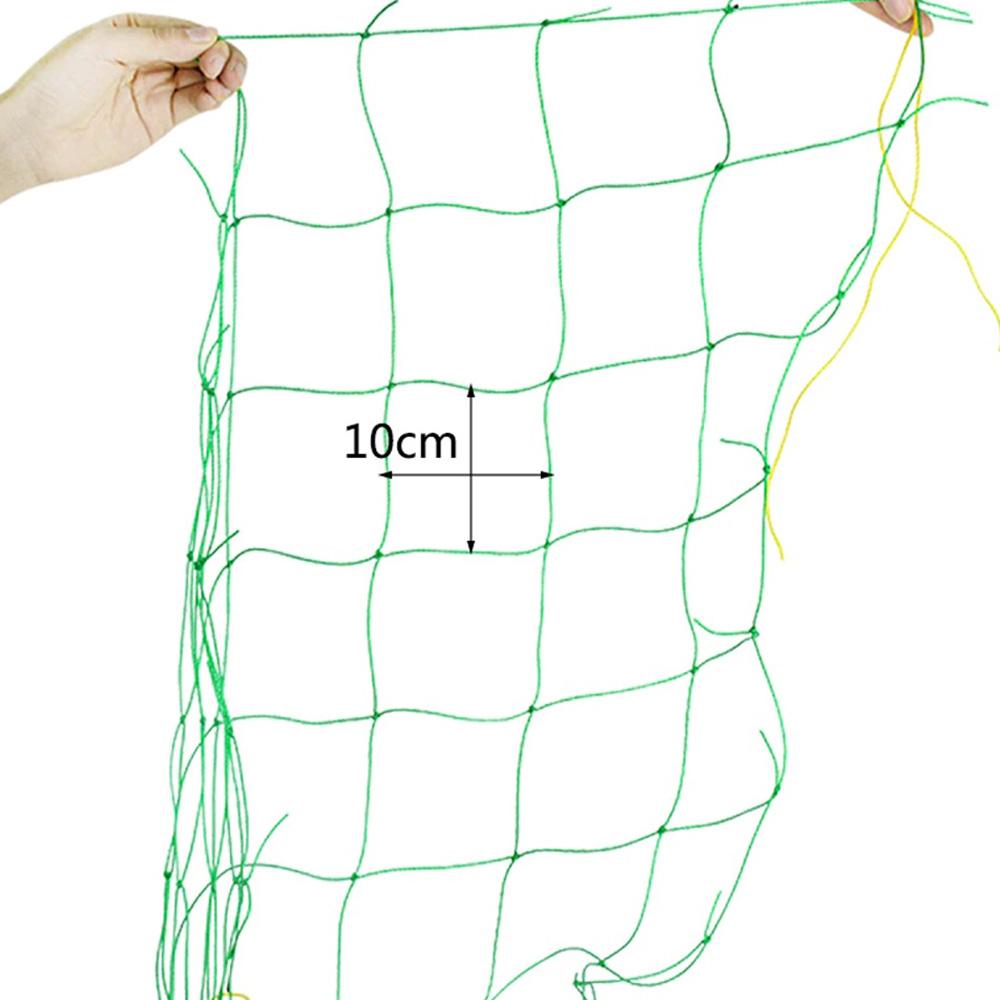 1 Stück Garten Kletternetz Starkes Nylon Pflanzen Rankgitter Stützhalter für Luffa Prunkwinden Gurken Weinreben Pflanzen