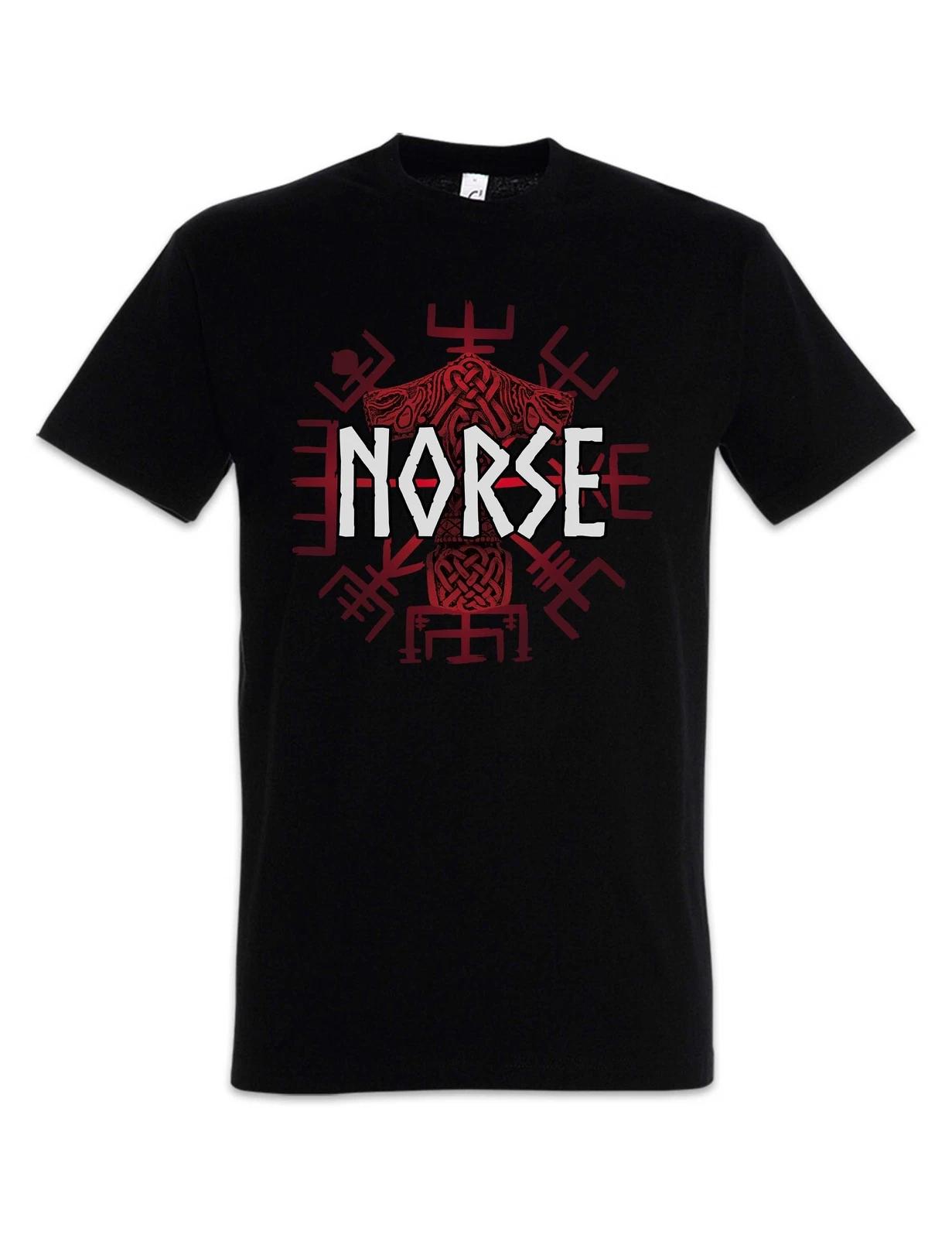 Viking Shieldwall II T-Shirt Norse Valhall Valhalla Viking Vikings Shield Odin L