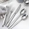Stainless steel tableware Restaurant Hotel High appearance level thickened Western steak knife, fork and spoon tableware set