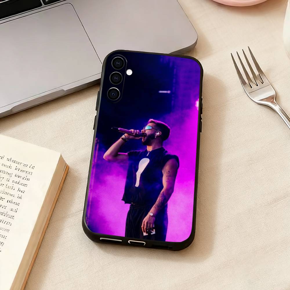 Singer M-mora E-ESTRELLA Phone Case For Samsung Galaxy A73,A72,A71,A70,A53,A52,A51,Others Soft Black Cover