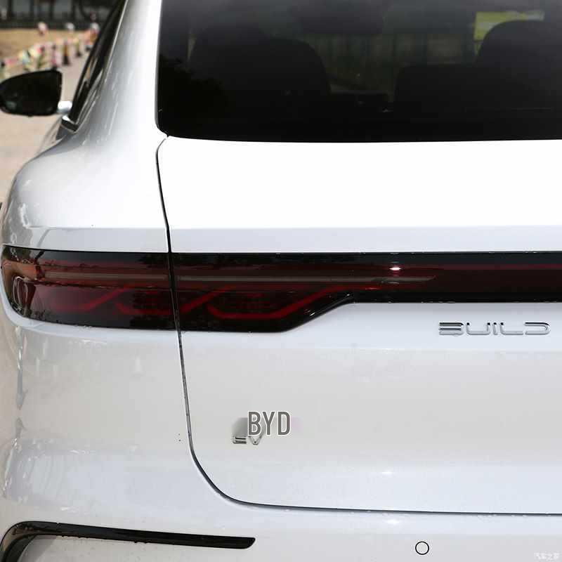 BYD Han Rear Emblem Sticker for EV DMI 3.7S Blacked-Out Warrior Trunk Modification