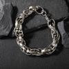 Men's Hip Hop Titanium Steel Bracelet: Trendy, Versatile, and Bold Style Accessory