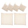 6Pcs Body Scrubber Towels Bath Towels Leg Exfoliating Towels Bath Scrubbers Shower Towels