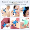 Hand Held Massagers Tools, Back Deep Tissue, 5-Ball Acupressure Gentle Self Massager Trigger Pressure Point Massage Tools