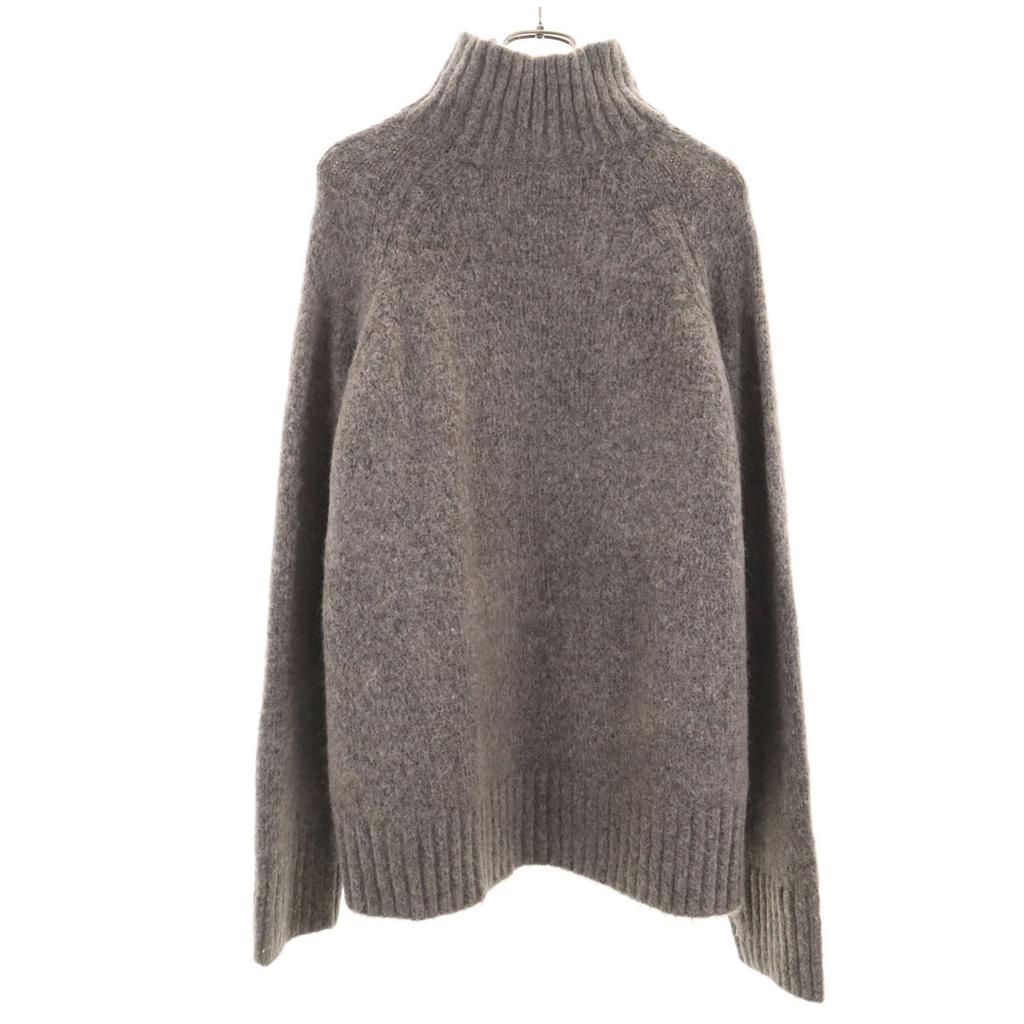 WYM Long Sleeve Sweater M Gray Knit Men's Used