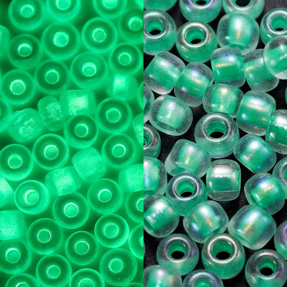 600Pcs/Lot 3mm Colorful Luminous Beads Glass Seed Loose Spacer Beads for DIY Earrings Necklace Bracelet Jewelry Accessories