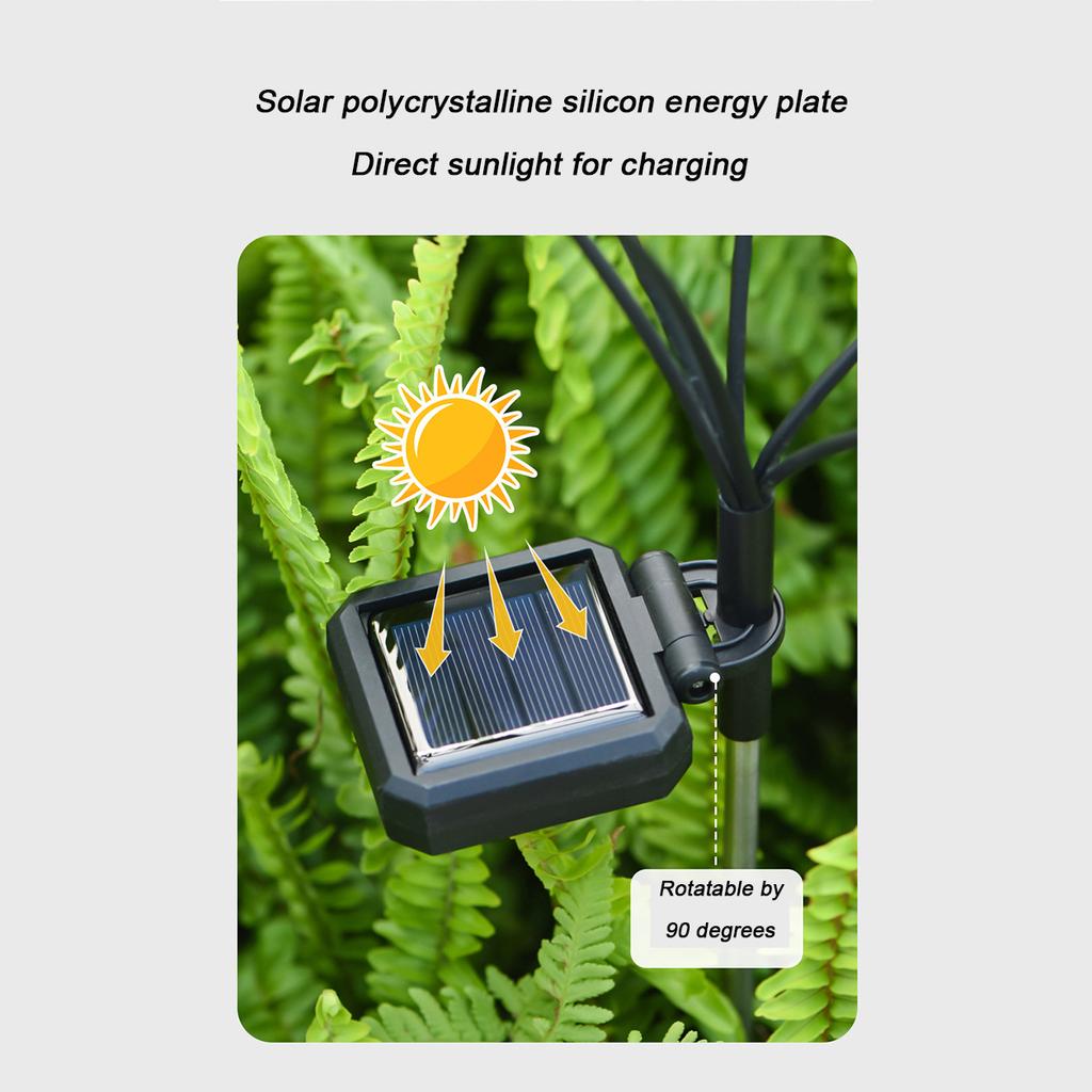 6/8/10 Led Solar Light Outdoor Garden Decoration Landscape Lights Firework Firefly Lawn Lamps Country House Decor Lamp