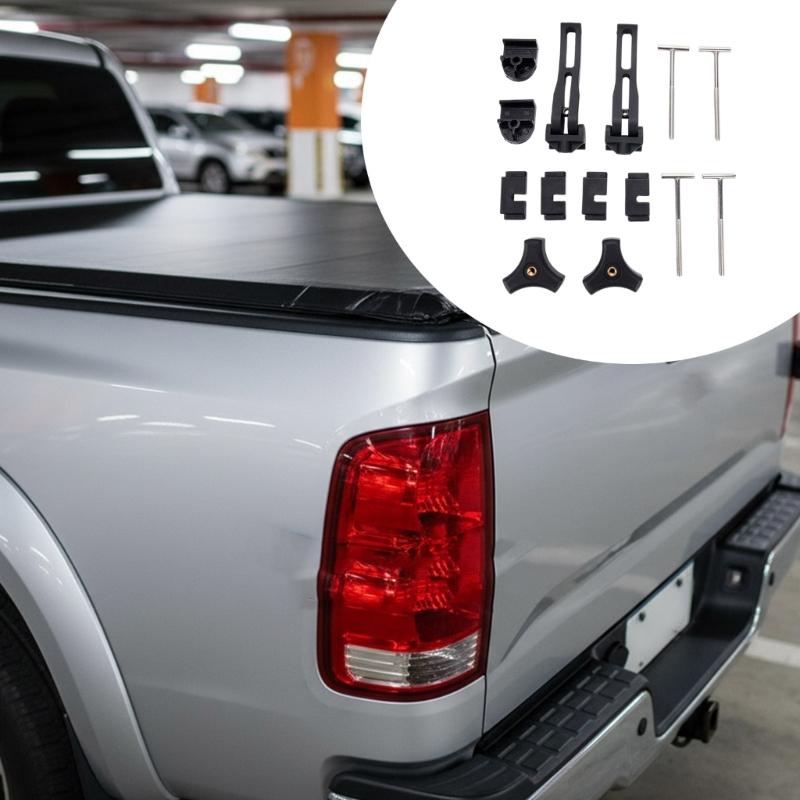 Clempă pentru capac de benă de camion cu instalare rapidă Design ABS anti-șoc Compatibilitate universală Potrivit pentru securitatea cutiei de marfă a camionetelor