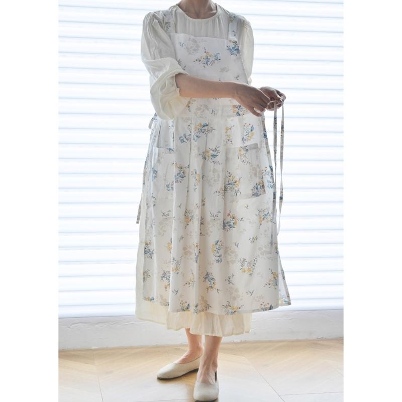 Quality Cooking Apron Cleaning Apron Easy to Wash, Kitchen Cooking Apron for Chefs and Home Cooking Aficionados