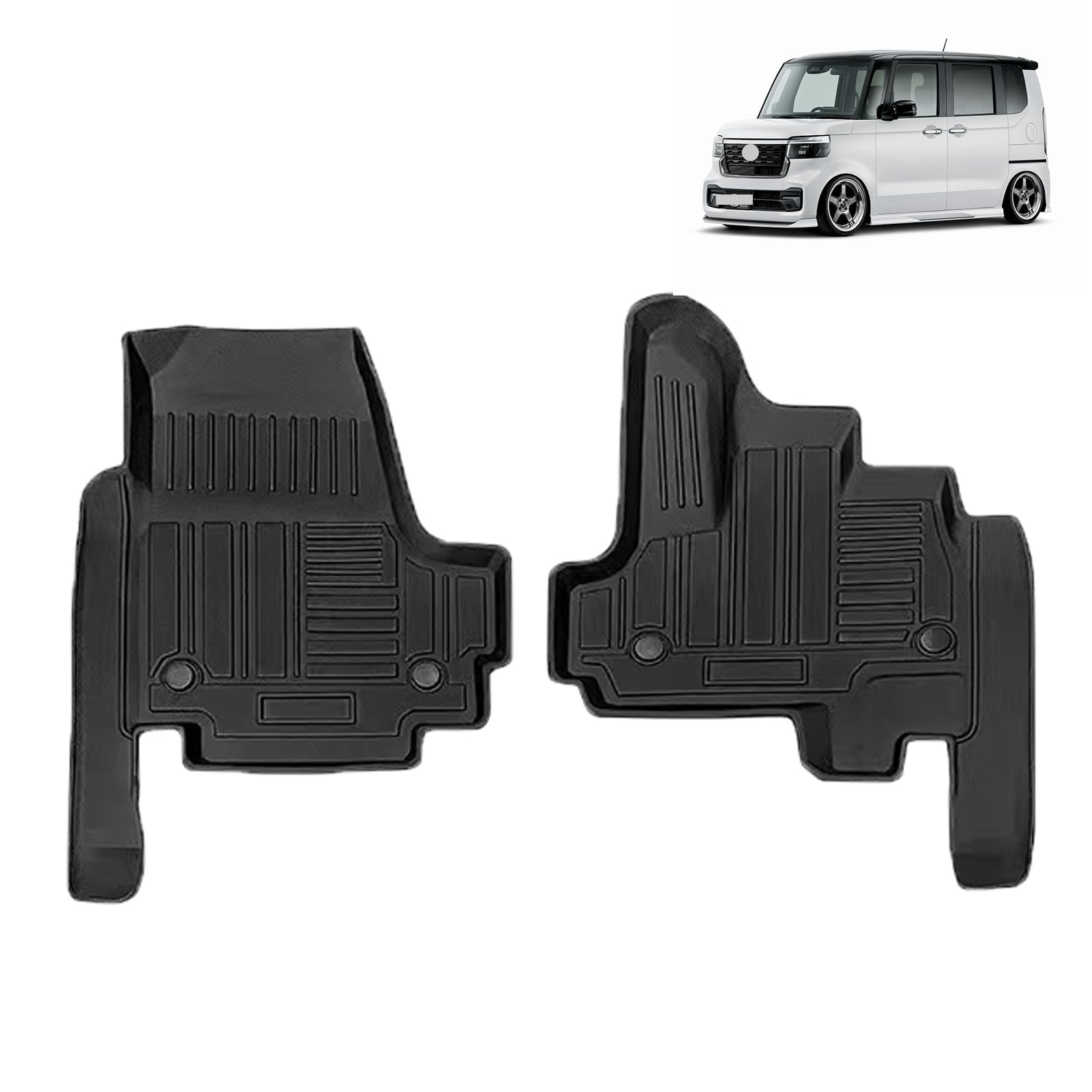 

Совместим с Honda Новая Модель JF3 JF4 Тип Коврик для 1-го ряда 3D Коврик для автомобиля Автомобильный коврик 3D Коврик для автомобиля Материал TPE Устойчивый к пятнам Устойчивый к истиранию чёрный