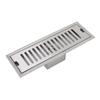 Rectangular Linear Shower Drain 30 × 10 cm / 11.81×3.94in Shower Floor Drain  Garage