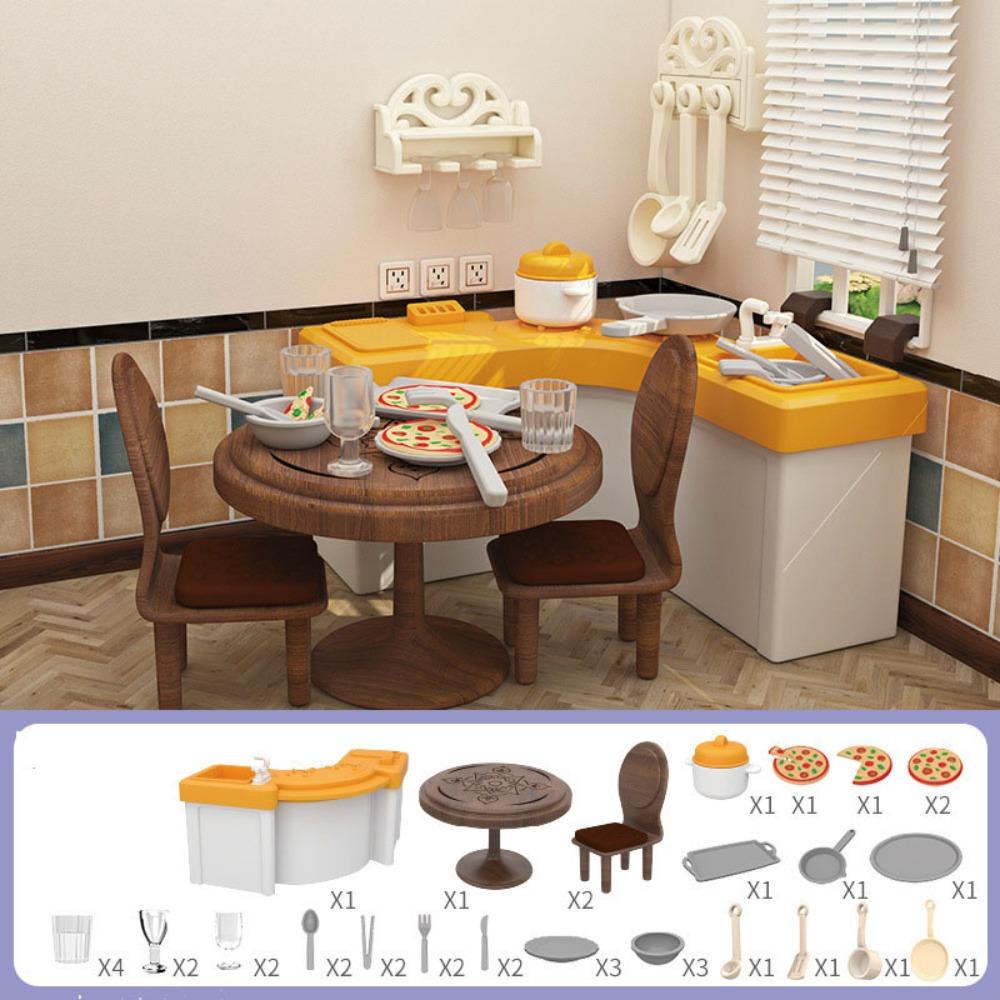 Christmas Gifts Miniature Furniture Dollhouse Furniture Simulation Furniture Doll House Decoration