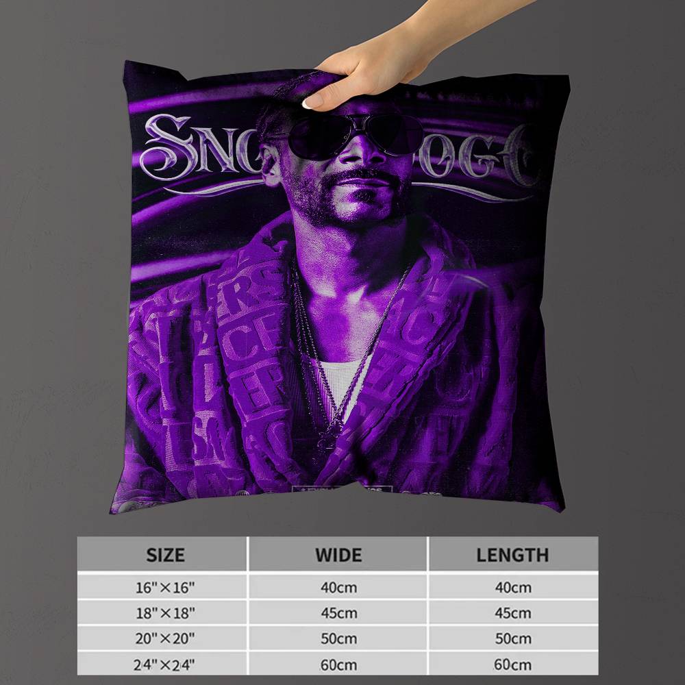 

HipHop Rapper SSnoop DDogg cm Cushion Cover Pillow Cover Decor Pillowcase Home Pillowcase for Couch Pillow 30x30 cm